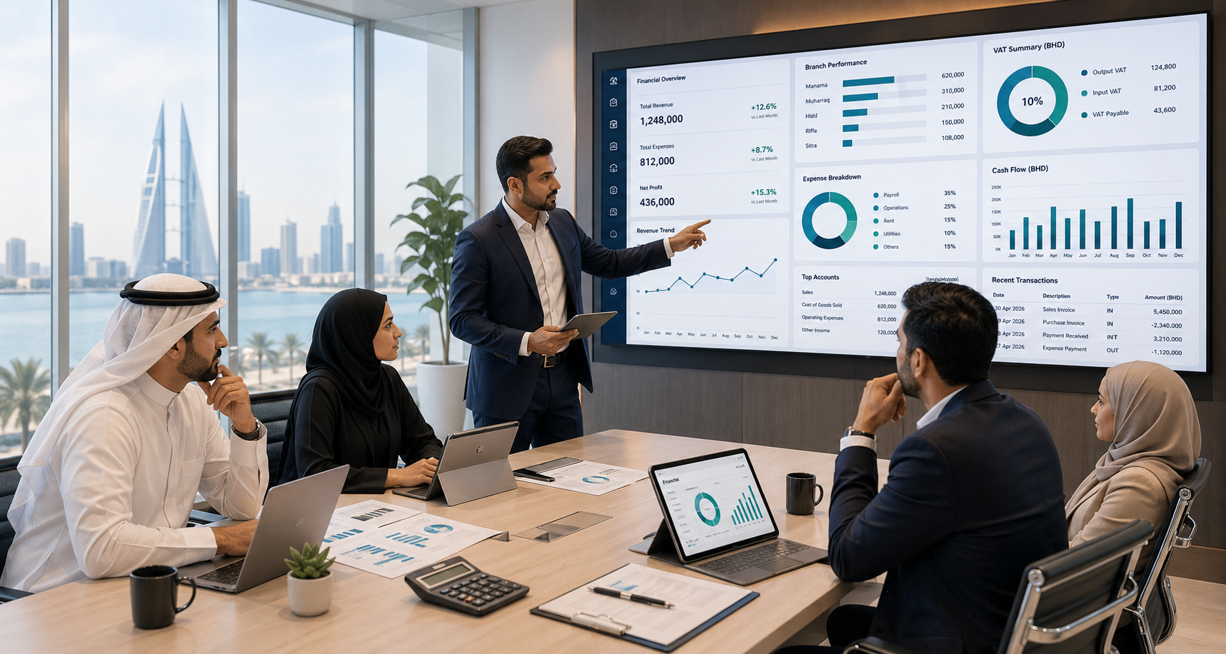 Business planning discussion photo